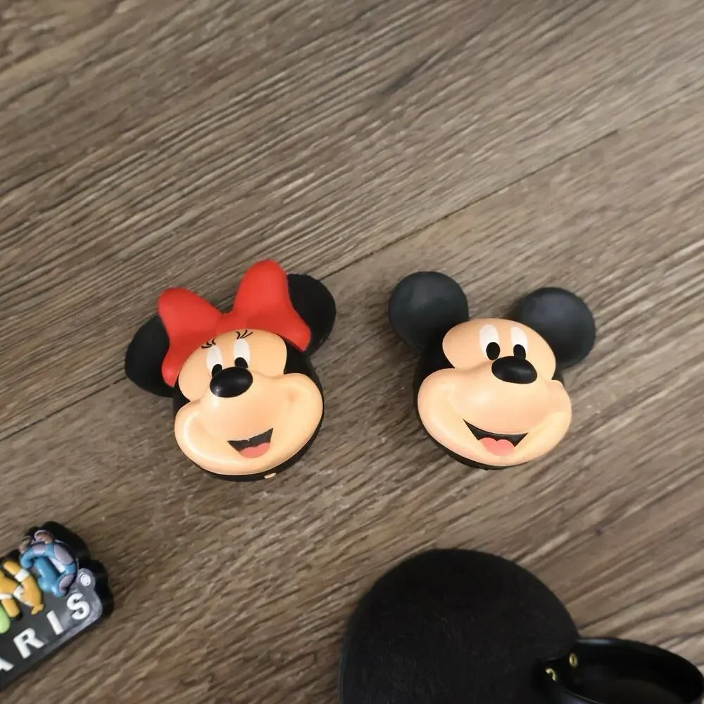 Disneyland Paris Mickey Mouse Minnie Magnet Keychain Lot Tsum Tsum